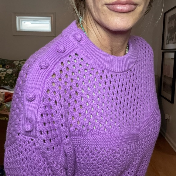 J. Crew Lavender Women's Sweater - Picture 6 of 9